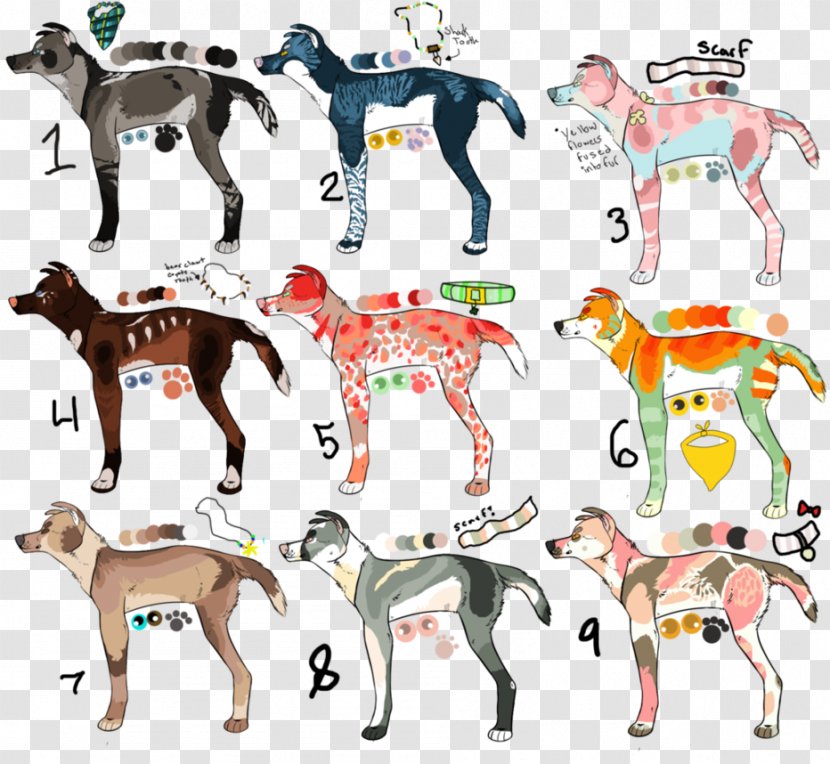 Canidae Dog Wildlife Line Clip Art - Tail Transparent PNG