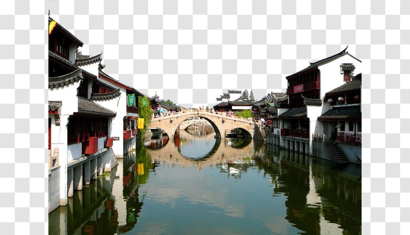 Wuzhen Hangzhou Zhujiajiao Yangtze River Delta Suzhou - Tourism - Two Southern Town Transparent PNG