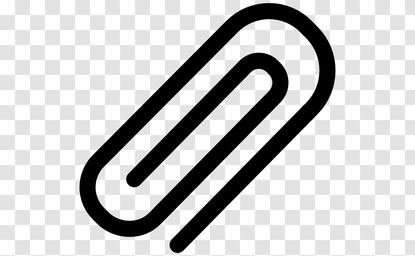 Paper Clip Art - Black And White - Design Transparent PNG