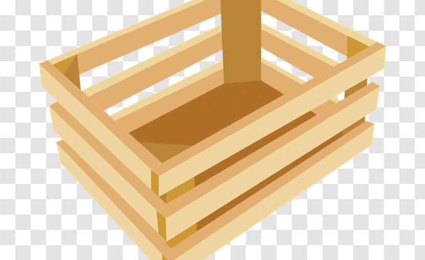 Crate Box Pallet Packaging And Labeling Wood Transparent PNG