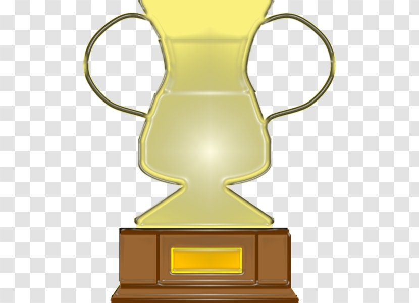 Trophy - Yellow Transparent PNG