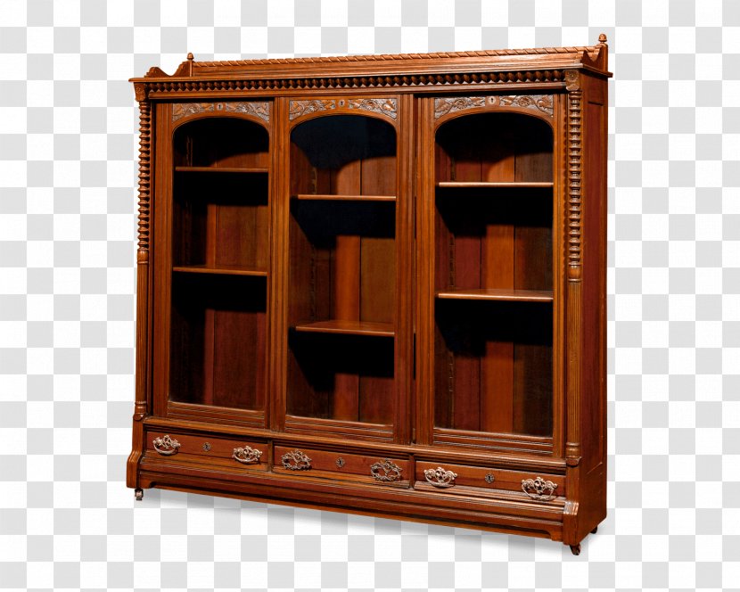 Bookcase Cupboard Chiffonier Wood Stain Cabinetry - Hardwood Transparent PNG