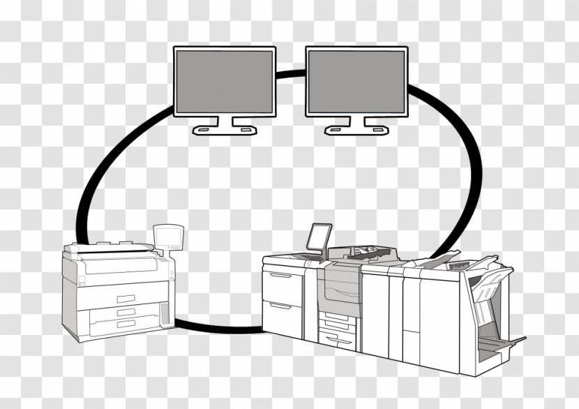 Photocopier Computer Network Printer Office Clip Art - Pictures Transparent PNG