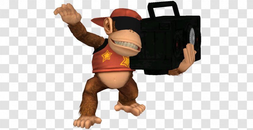 Diddy Kong Racing Project M Art Boombox - Toy - Donkey Transparent PNG