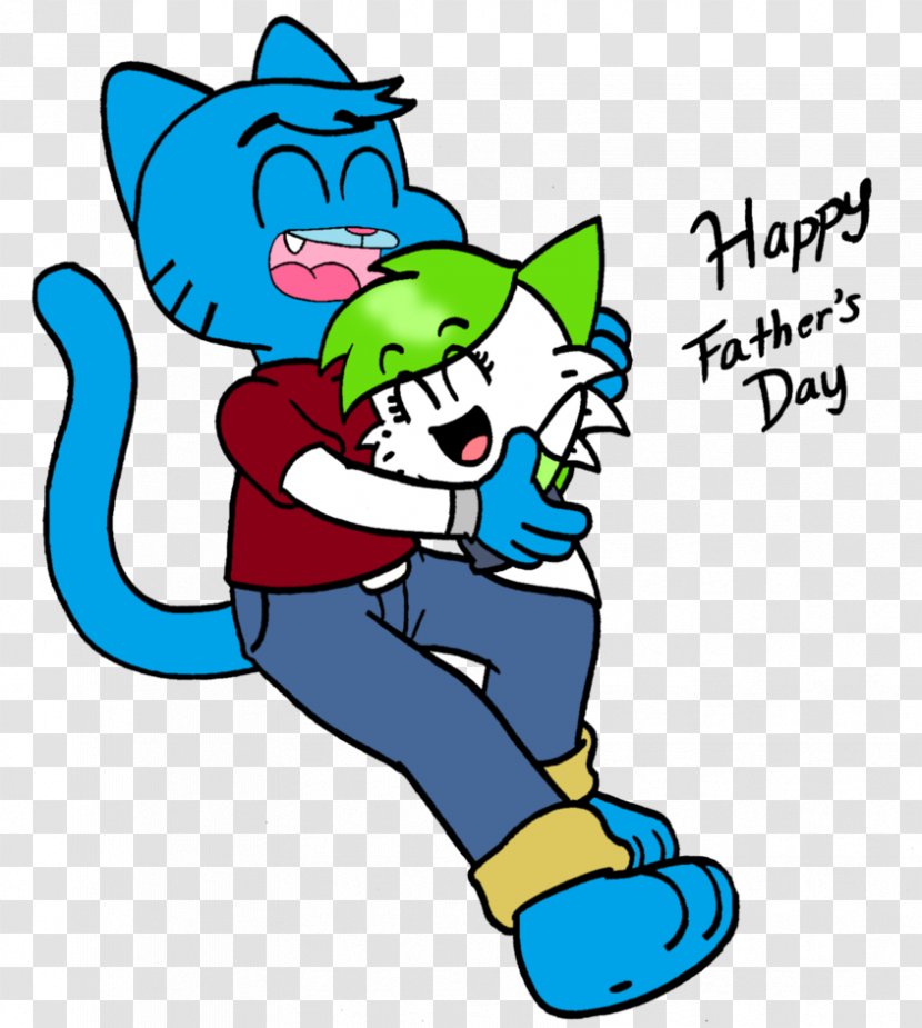 DeviantArt Gumball Watterson Mr.Grumpy - Television - Father's Day Transparent PNG