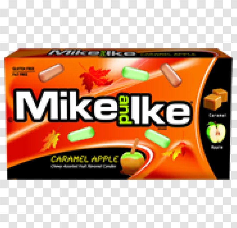 Caramel Apple Candy Mike And Ike Zours - Confectionery Store Transparent PNG