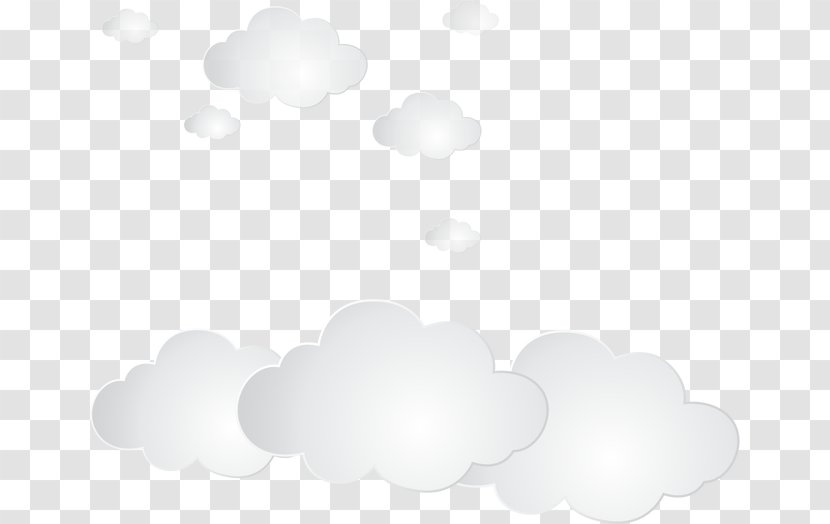 Light White Ceiling Wallpaper - Cloud - Cute Cartoon Clouds Transparent PNG