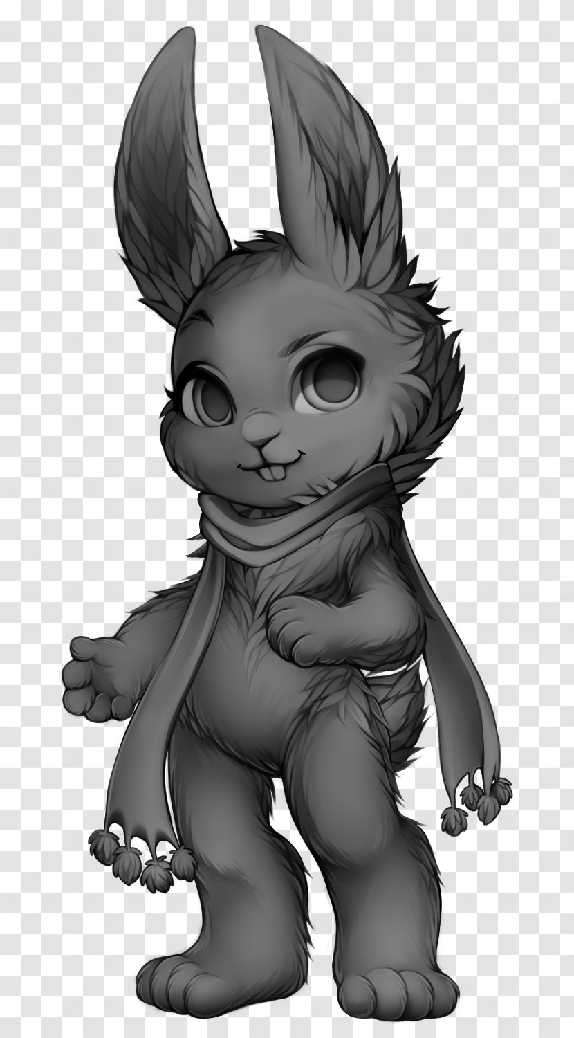 Rabbit Cat Whiskers - Supernatural Creature - Fur Scarf Transparent PNG