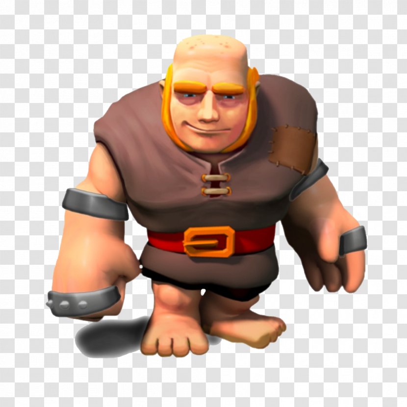 Clash Of Clans Royale Goblin Giant Game - Figurine Transparent PNG