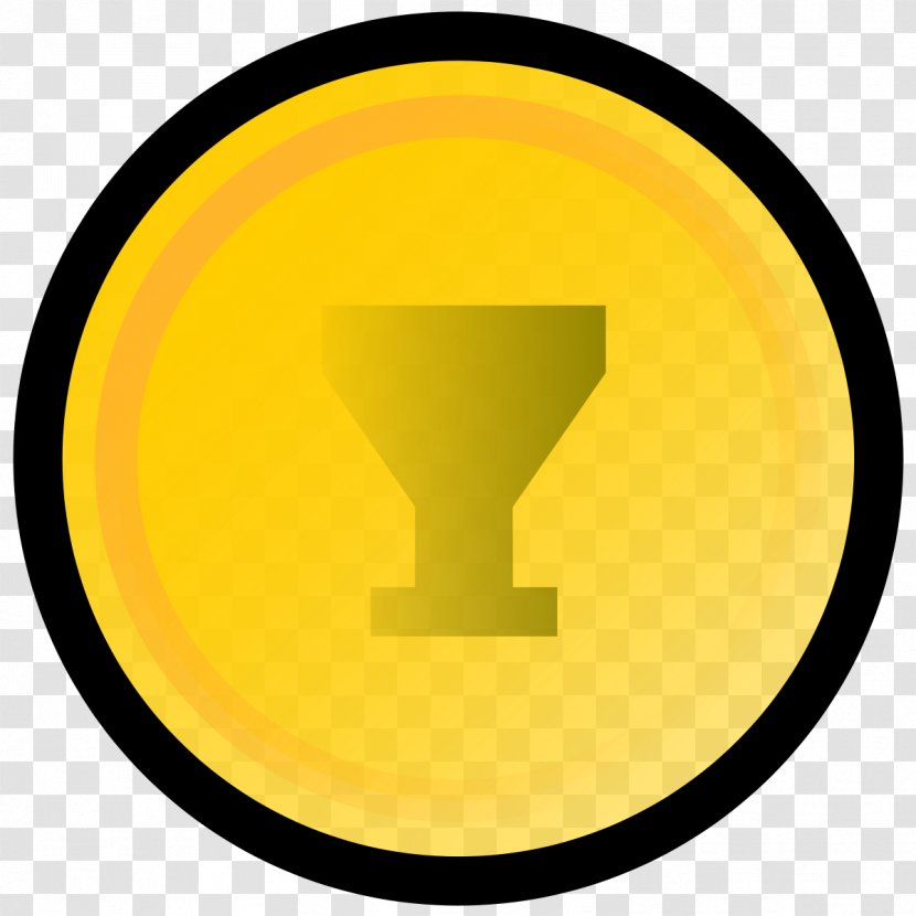 Smiley Emoticon - Orange - Gold Medal Transparent PNG