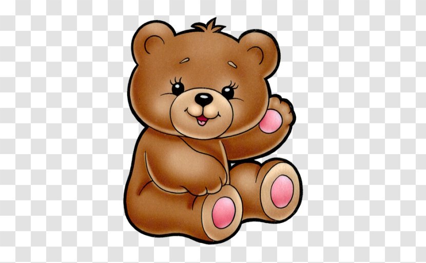 Brown Bear Baby Bears Cuteness Clip Art - Flower Transparent PNG