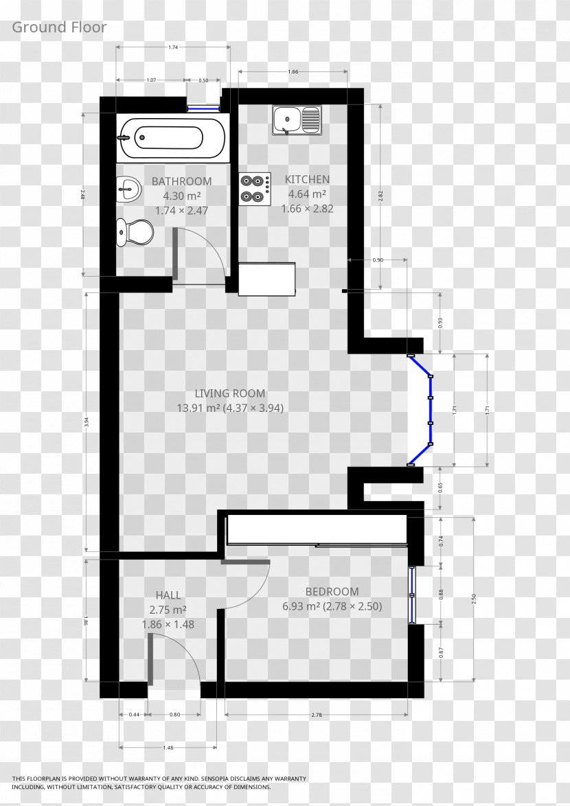 Floor Plan Angle - Elevation - Design Transparent PNG