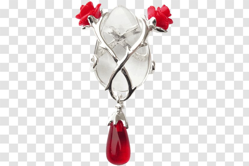 Alchemy Gothic Bed Of Blood-Roses Necklace Charms & Pendants Jewellery Earring - Red - Knights Thorn Transparent PNG