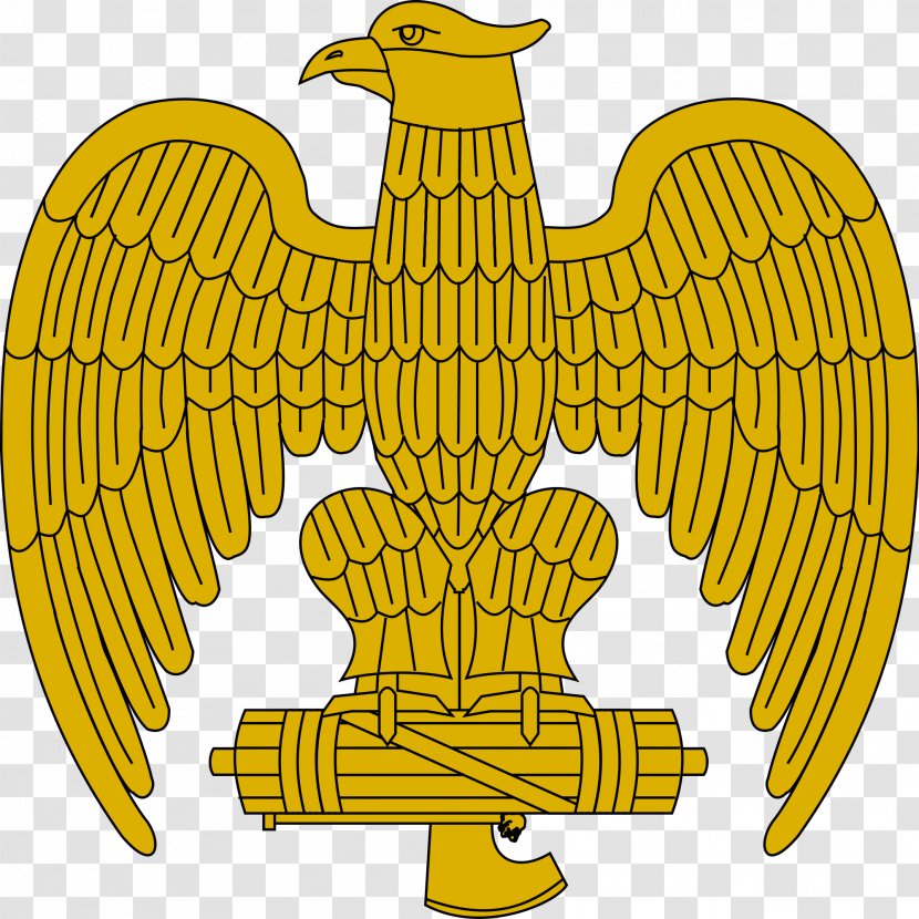 Ancient Rome Roman Empire Byzantine Aquila Fasces - Wing - Eagle Transparent PNG