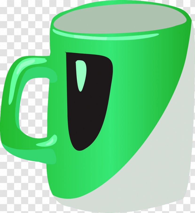 Clip Art Openclipart Coffee Cup - Drawing - Green Tea Icon Transparent PNG
