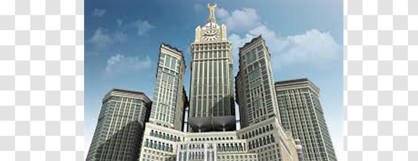 Raffles Makkah Palace Abraj Al Bait Fairmont Kaaba Hotel - Skyscraper - MASJIDIL HARAM Transparent PNG