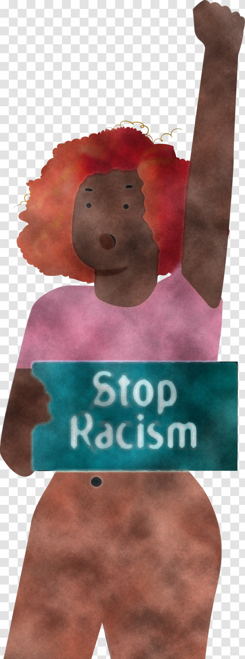 STOP RACISM Transparent PNG