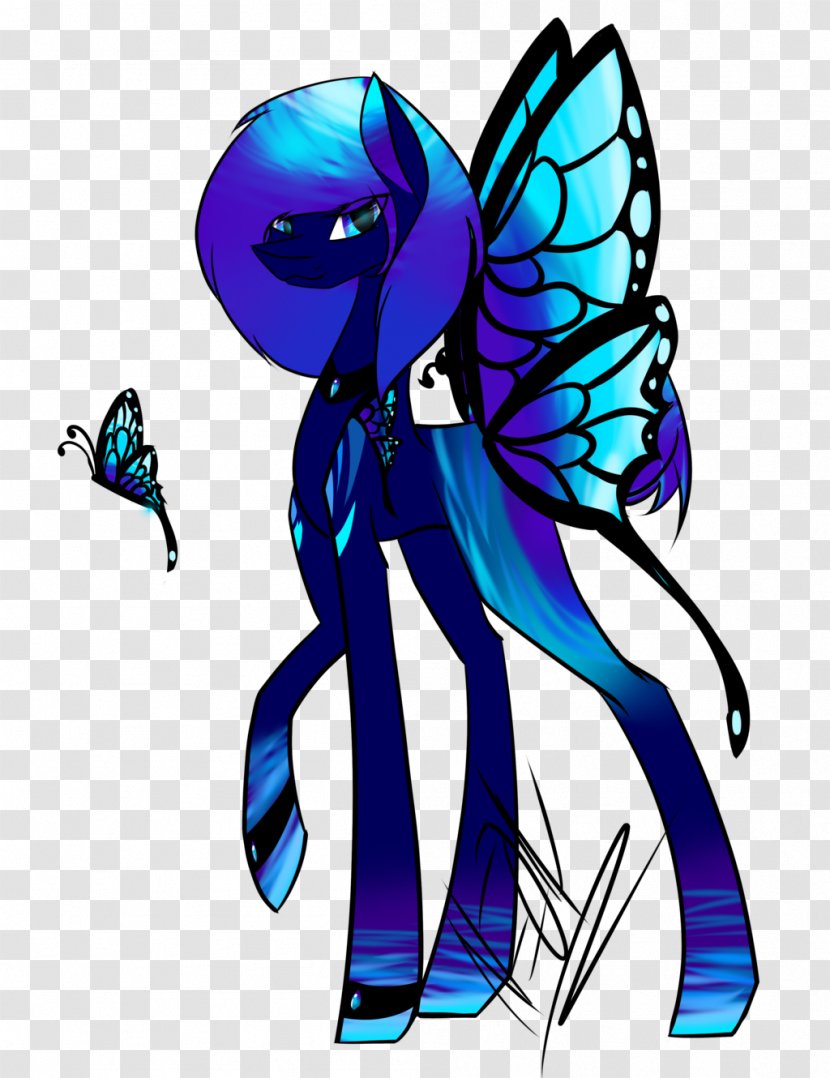 Butterfly Pony Pinkie Pie Art Changeling - Purple Transparent PNG