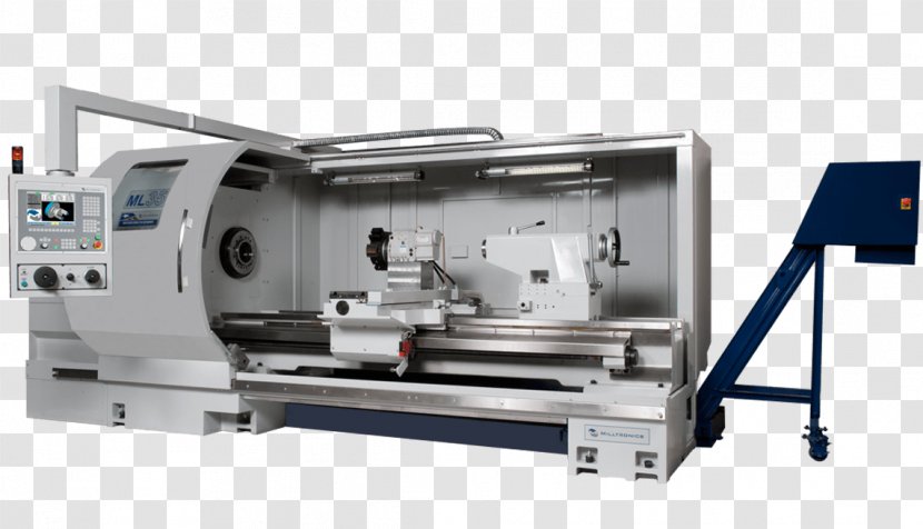 Machine Tool Automatic Lathe Computer Numerical Control - Manufacturing Transparent PNG