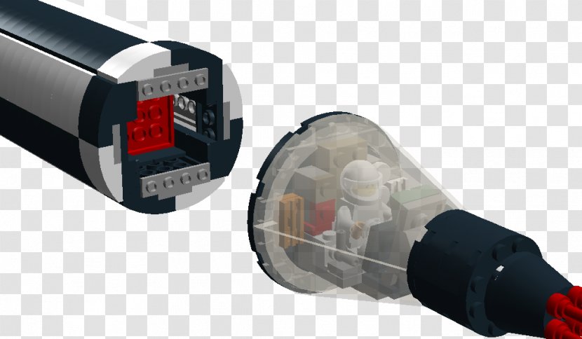 Project Mercury Gemini Mercury-Atlas 6 Space Capsule LEGO - Astronaut Transparent PNG