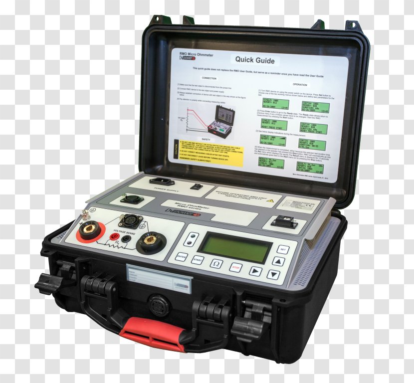 Electronic Component Ohmmeter Test Equipment Disjoncteur à Haute Tension Measurement - Gauge - Breaker Machine Transparent PNG