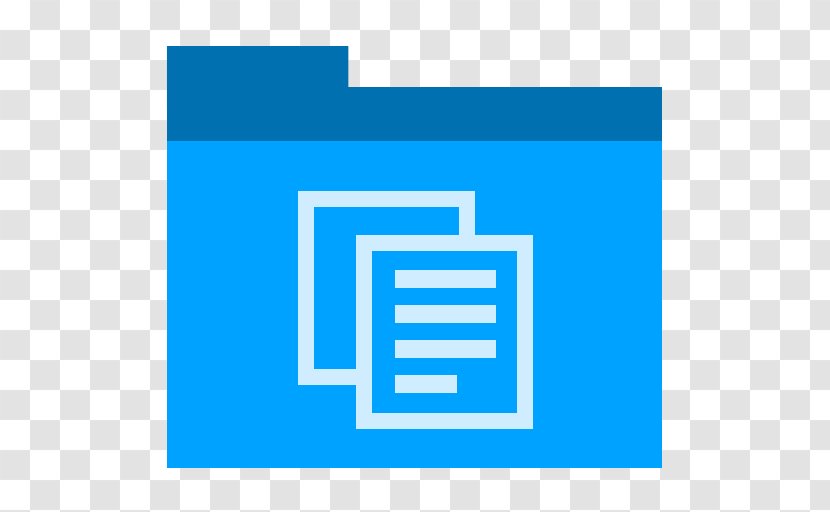Blue Square Angle Area - File Folders - Documents Transparent PNG