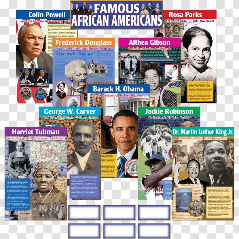 Bulletin Board African American Student Classroom African-American History Transparent PNG