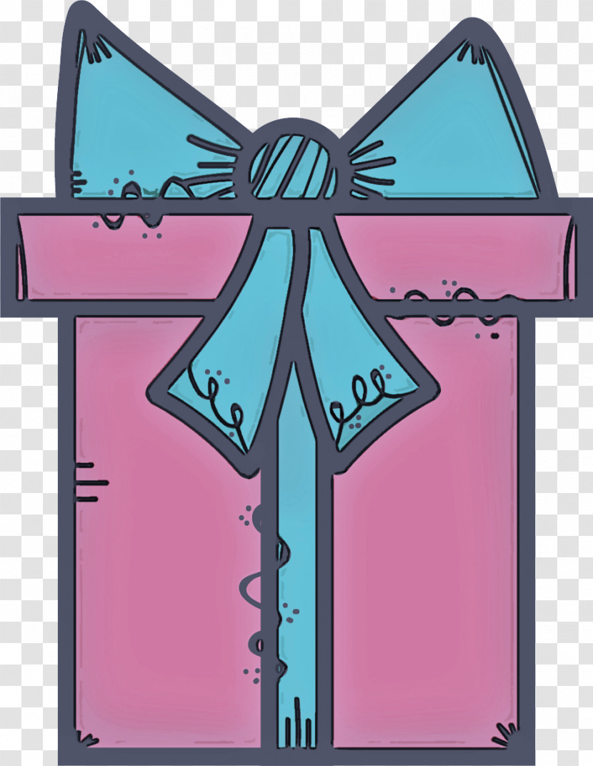 Pink Turquoise Green Purple Cross Transparent PNG