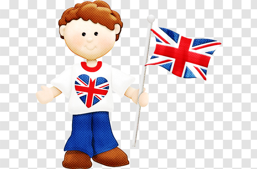 Cartoon Football Fan Accessory Toy Flag Transparent PNG