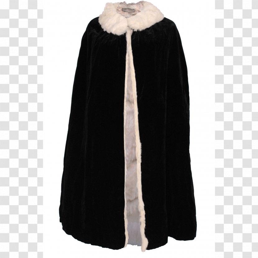 Fur 1930s 1950s Cape Clothing - Coat Transparent PNG