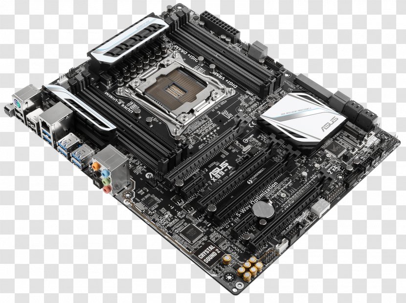 Socket AM4 Intel X99 Motherboard USB 3.0 ASUS - Serial Ata - Cartoon Transparent PNG