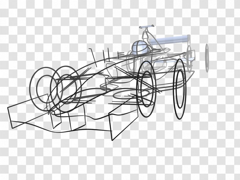 Sketch Design Formula One Car 1 - Behance Ribbon Transparent PNG