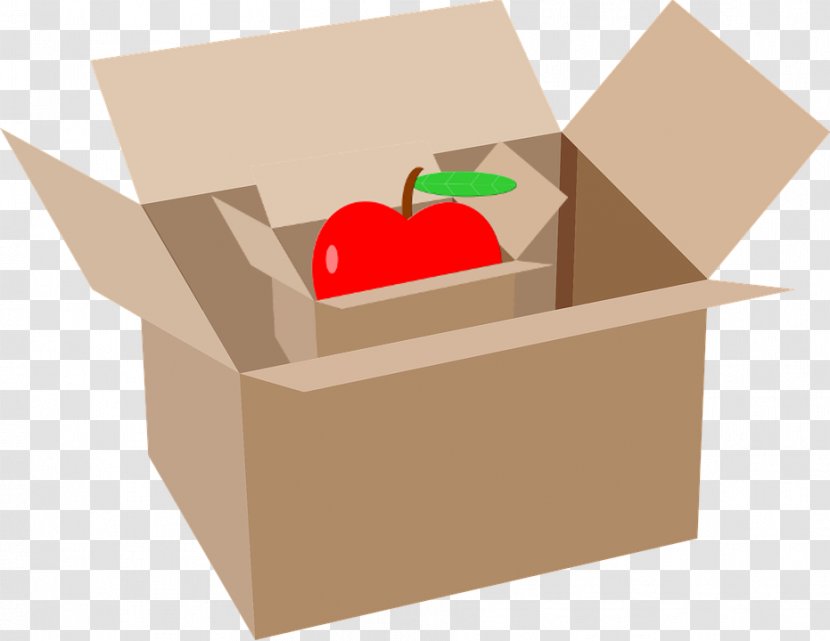 Clip Art Cardboard Box Paper Packaging And Labeling - Plant Transparent PNG
