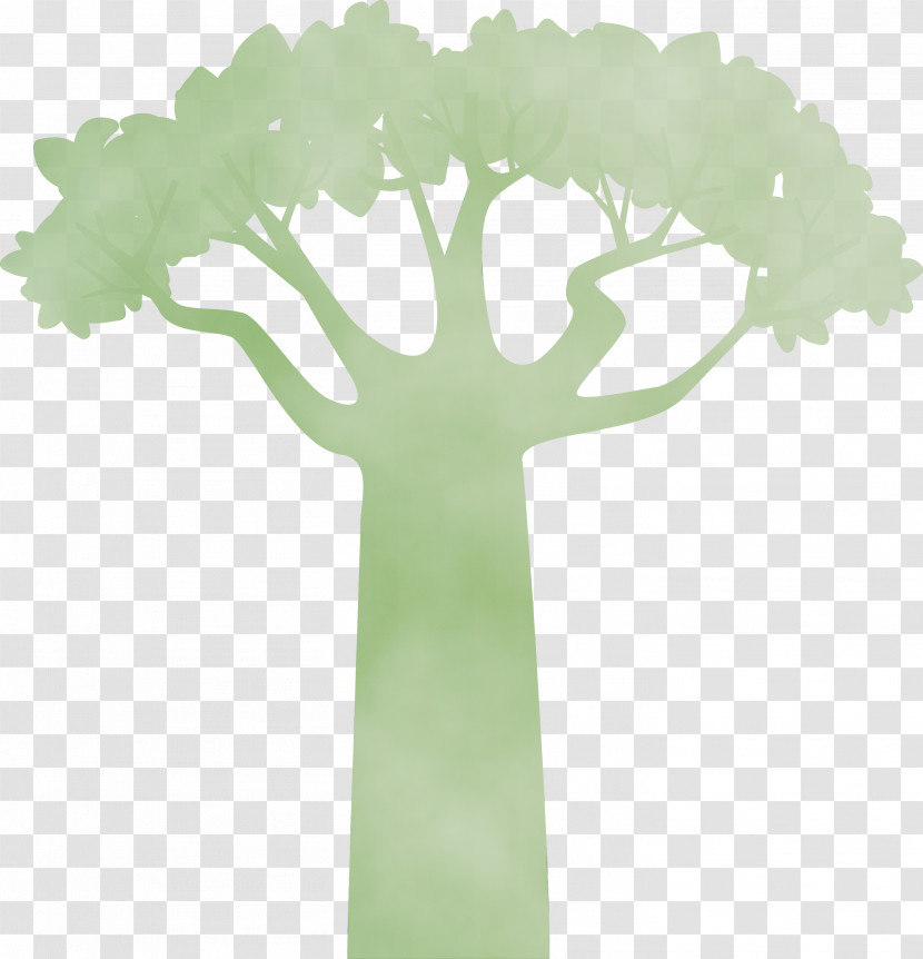 Plant Stem Green M-tree Meter Tree Transparent PNG