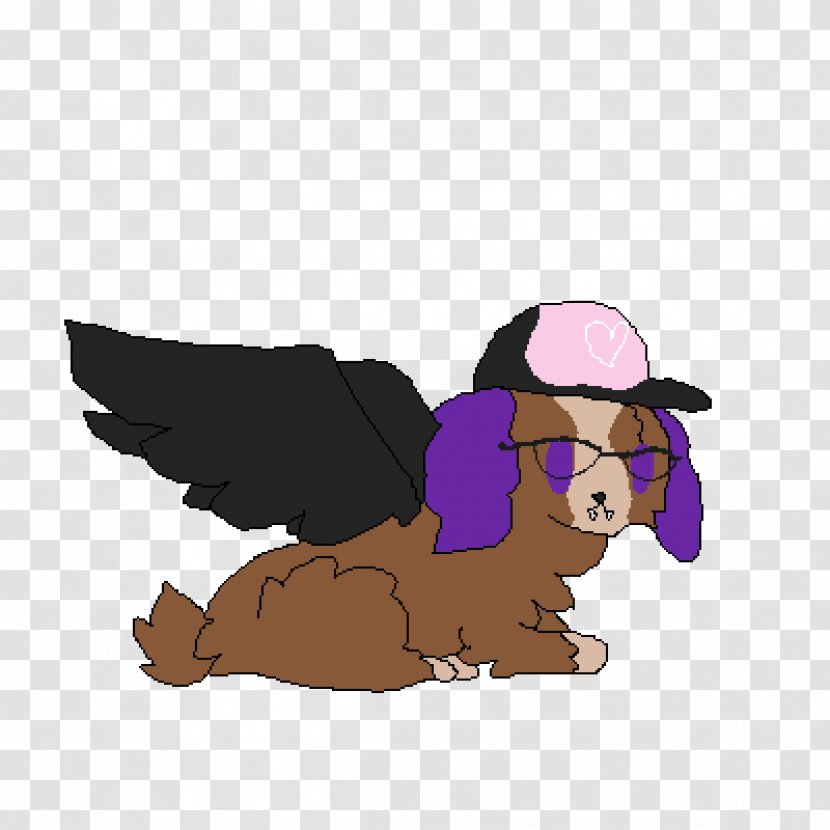 Dog Horse Clip Art Illustration Mammal - Purple Transparent PNG