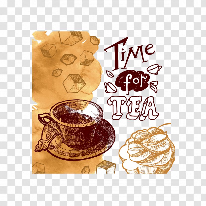 Tea Party Coffee Poster - Caffeine - Posters Transparent PNG