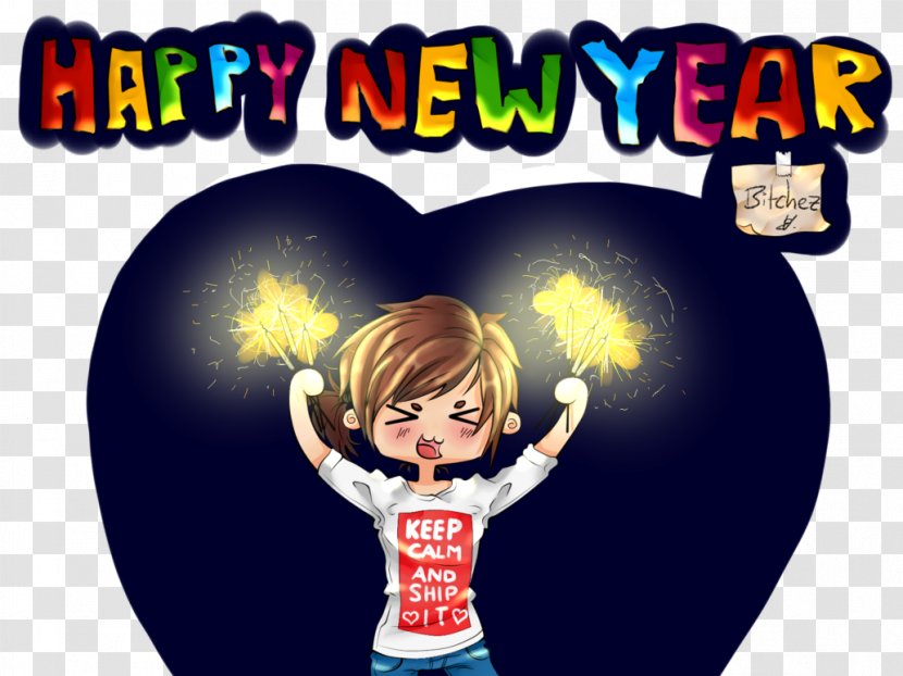 Graphic Design Child Poster - Human Behavior - Happy New Year Transparent PNG