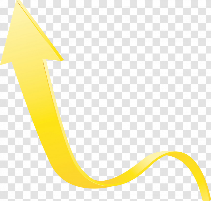 Yellow Line Font Logo Transparent PNG