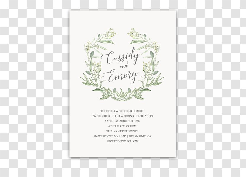 Wedding Invitation Paper Wreath Save The Date - Bride Transparent PNG