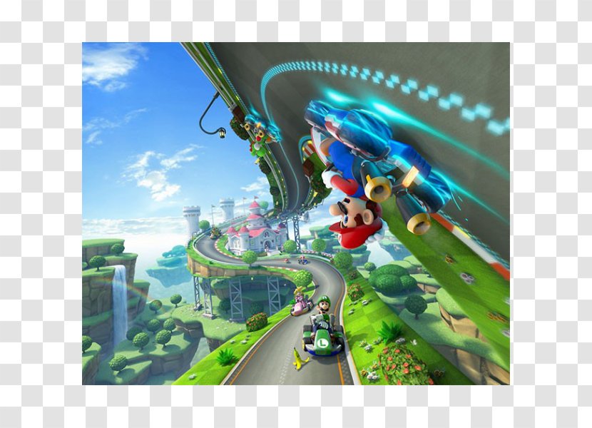 Mario Kart Wii Super 8 Deluxe U - Donkey Kong Transparent PNG