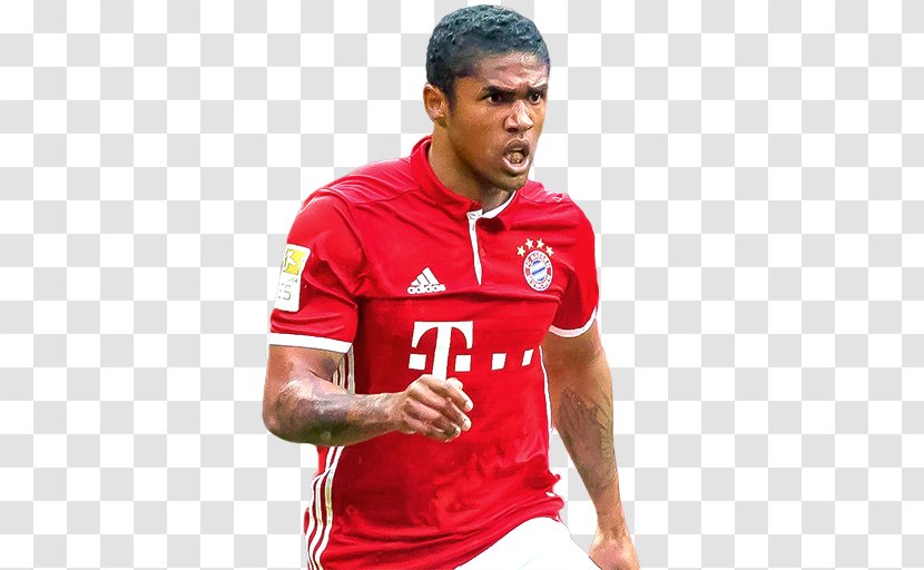 Douglas Costa Jersey Brazil National Football Team T-shirt FC Bayern Munich - Tshirt Transparent PNG