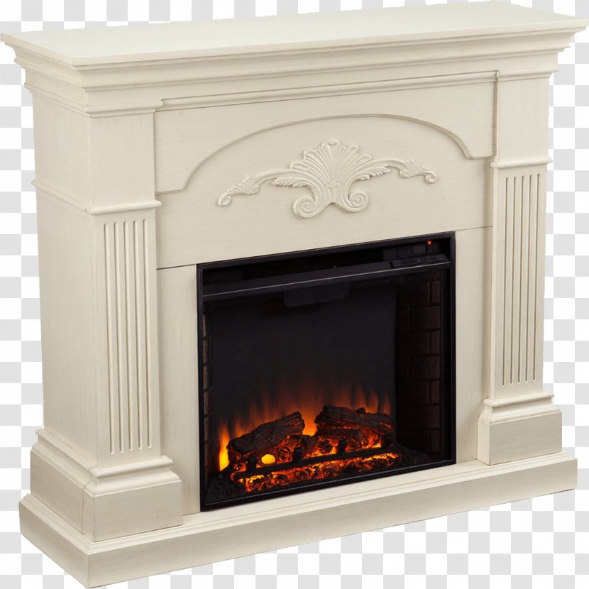 Electric Fireplace Furniture Mantel Heater - Central Heating - Sicilian Cart Transparent PNG