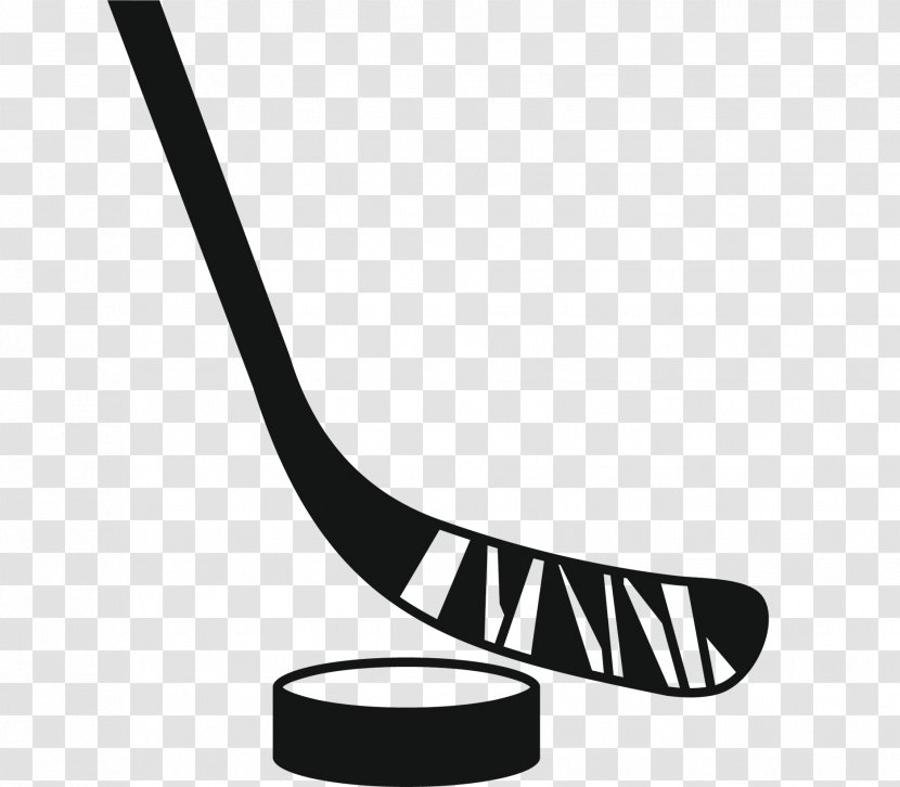 Hockey Puck Clip Art Font Black-and-white Stick And Ball Games - Blackandwhite - Sports Equipment Transparent PNG