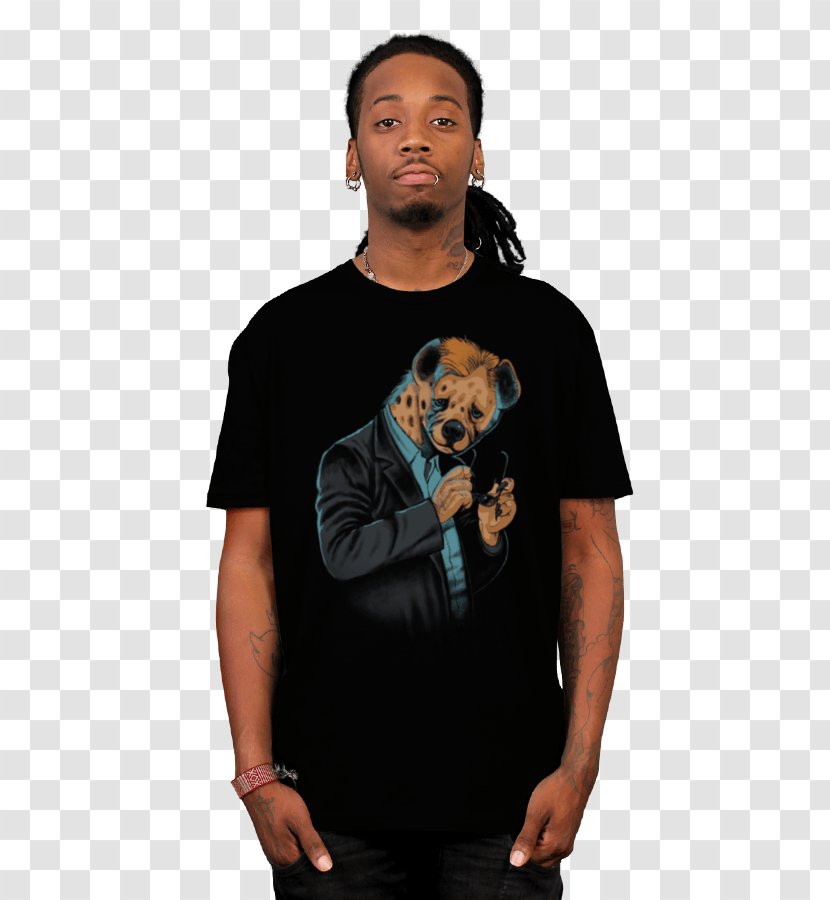 T-shirt Clothing Fashion Design By Humans - Friday The 13th - Hyena Transparent PNG