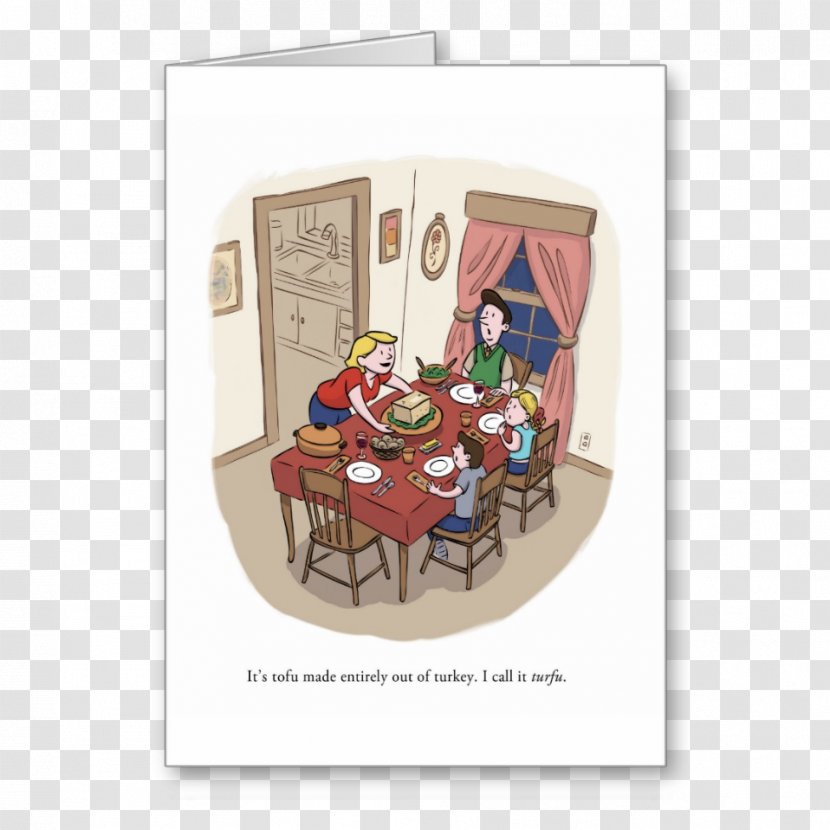 Tofurkey Greeting & Note Cards Cartoon Text Map Transparent PNG