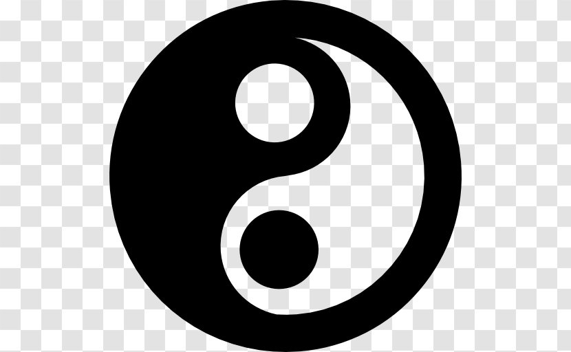 Taoism Symbol Yin And Yang Religion - Shape Transparent PNG