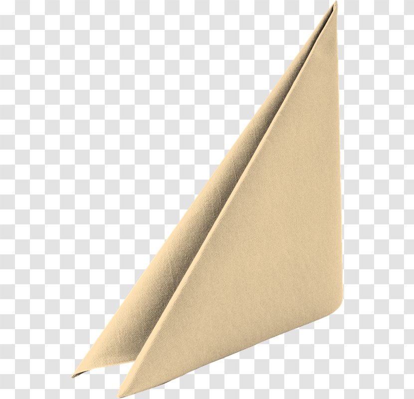 Triangle Beige Transparent PNG