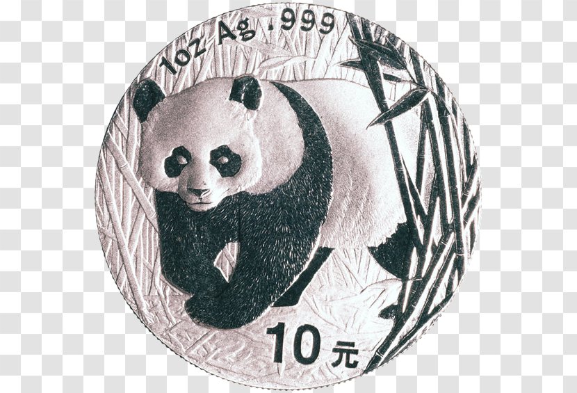 Giant Panda Fauna - Coin Transparent PNG