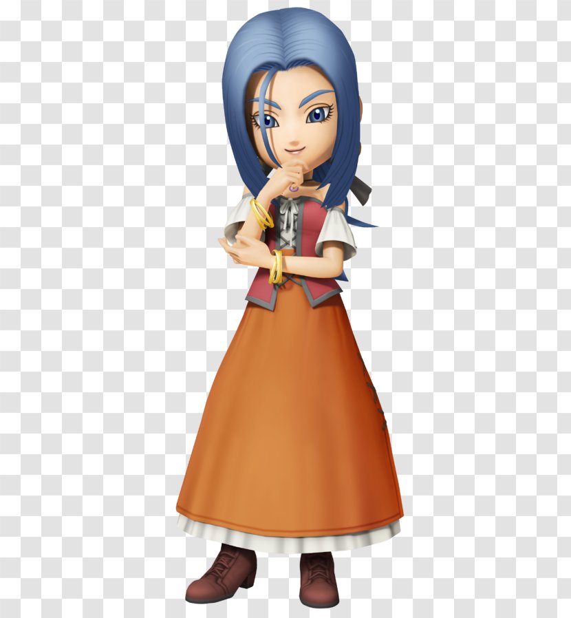 Fortune Street Dragon Quest IX Mario Wii Heroes: The World Tree's Woe And Blight Below - Figurine - Brown Hair Transparent PNG