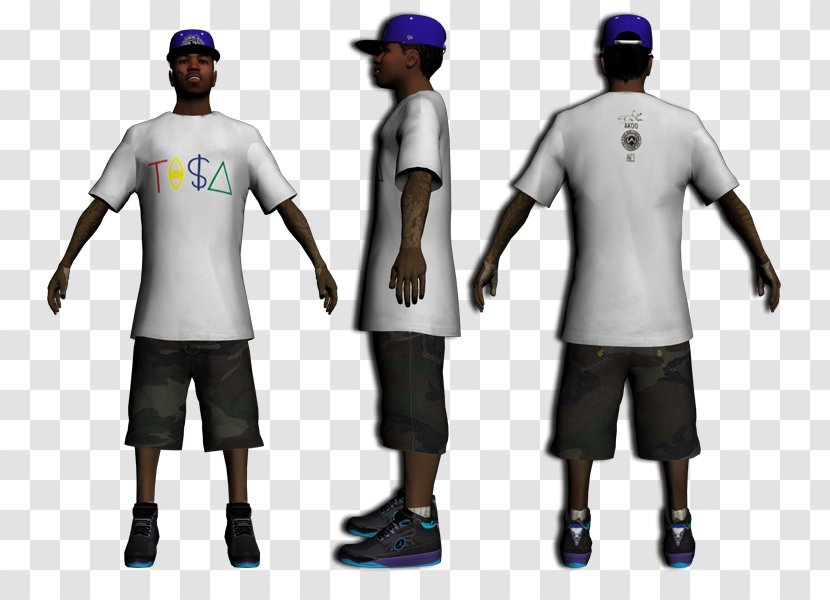 Grand Theft Auto: San Andreas Multiplayer Auto V Mod - Sleeve - Standing Transparent PNG